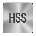 Kombinovaný strojný závitník - Bit "krátky", HSS, brúsený