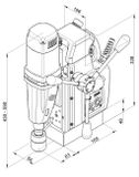Magnetická vŕtačka BDS - AutoMAB 450